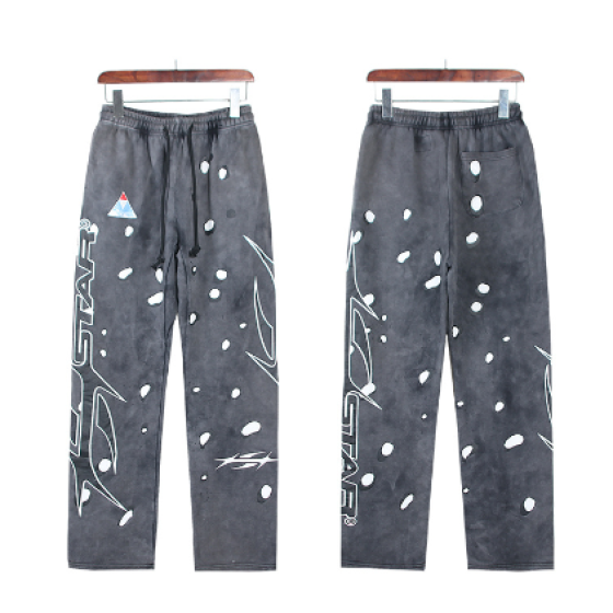 Hellstar Distressed Terry Cloth High Street Retro Sweatpants